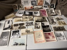 Lot Of 35 Vintage Photos Family Farm Soldiers