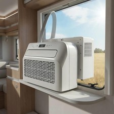 CAMPERVAN AIR CONDITIONER MOTORHOME 5000BTU SPLIT FAN DEHUMIDIFIER COOLING