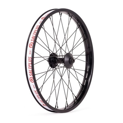 BMX Vorderrad Salt Plus Mesa Sealed Lager 20'' schwarz mit Nabenschützern Klasse B