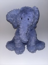 Jellycat 8" Fuddlewuddle Elephant Blue Purple Stuffed Animal Plush Toy