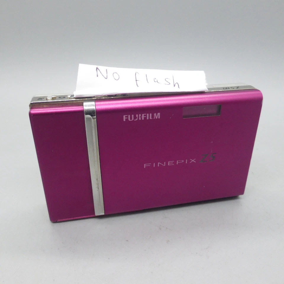 Cámara digital Fujifilm FinePix Z5 fd 6,3 MP rosa probada *Leer* Foto 3 de 4