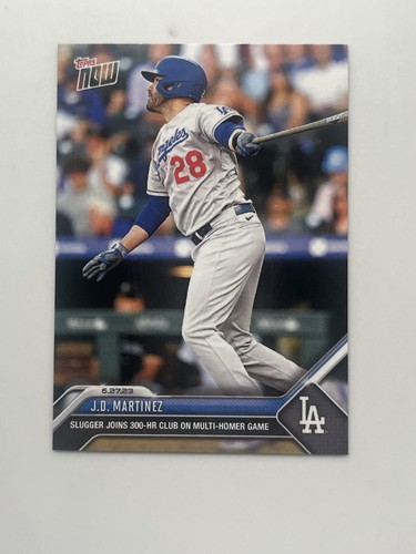 2023 Topps Now 504 J.D. Martinez