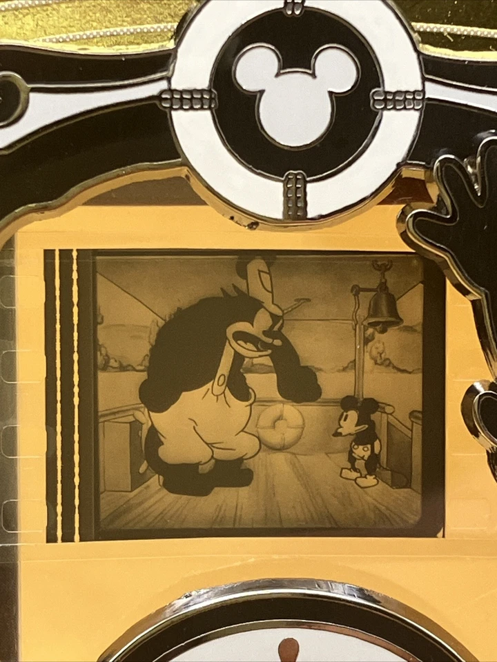 Disney Piece of Disney Movies-Steamboat Willie Pin-LE 2000 (Amazing Movie Scene) - Image 2 of 4