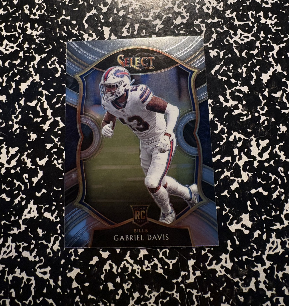 2020 Panini Select Concourse Base Set Rookie RC #82 Gabriel Davis Buffalo Bills