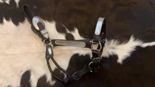 VINTAGE STERLING SILVER SHOW HALTER by the famous Knigge Western Store - VOGT