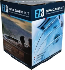 APi EZ3 Spa Care Kit – Complete 3-Step Hot Tub Water Care System, Includes Sani
