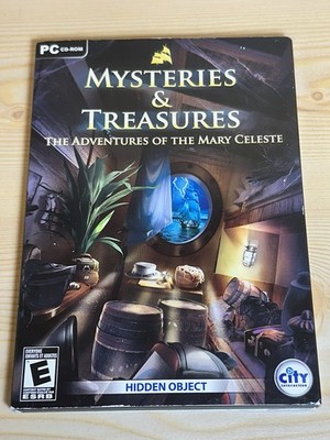 Mysteries Treasures The Adventures of the Mary Celeste (PC, 2009) Hidden Object