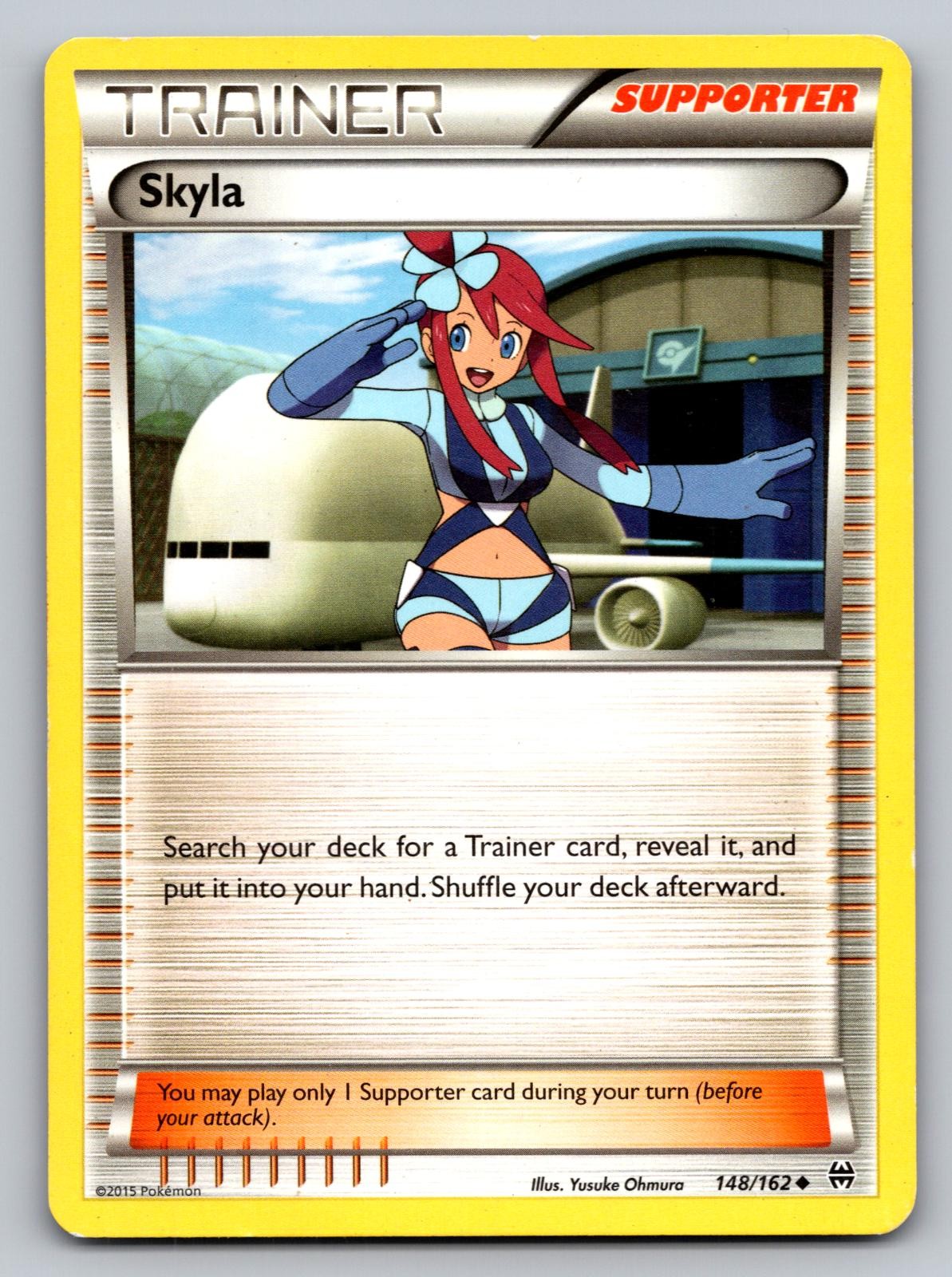 Skyla 148/162 Uncommon BREAKthrough Pokemon Lightly Played