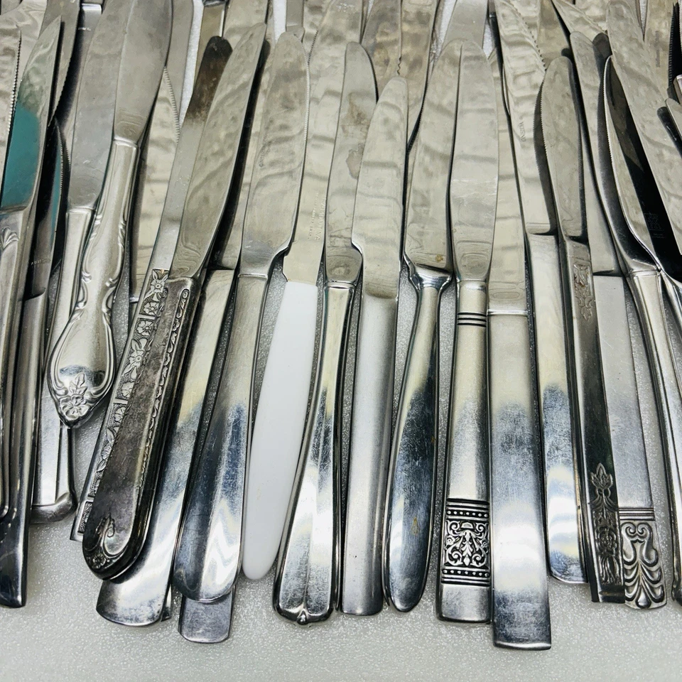 Смешанный лот 75!! Различные из нержавеющей стали ужин нож искусства ремесла ювелирных изделий свадьбы - Изображение 3 из 4