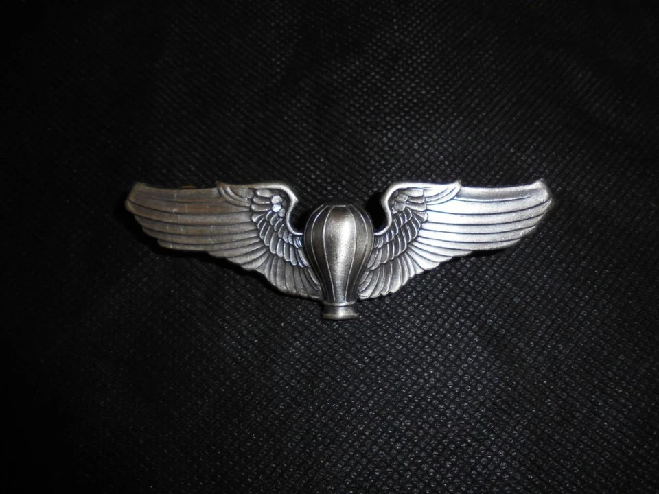 US Military Balloon Pilots Qualification Wings Badge - Meyer Insigna - Image 3 of 3