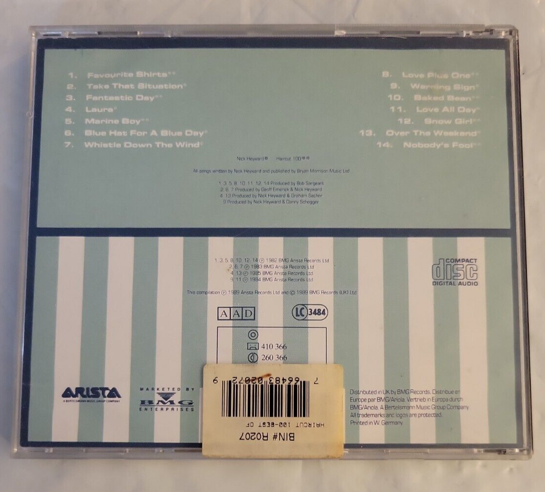 The Best Of Nick Heyward & Haircut One Hundred (CD, Import