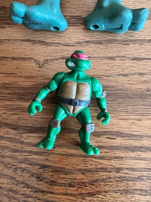 Lot De 3 Figurines Tortues Ninja - édition 2004 Mirage Playmates, Rares