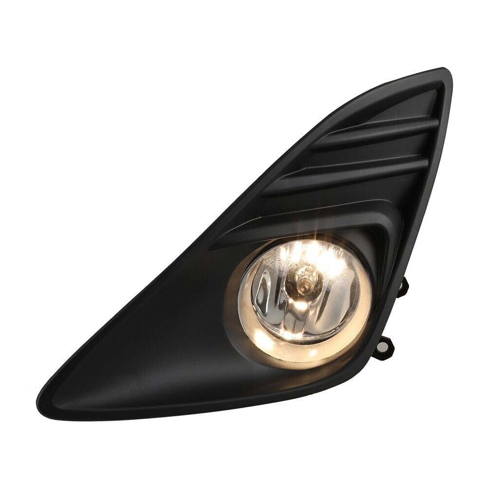 For 20122014 Toyota Camry Fog Light Lamps Clear Bumper Wiring Kit