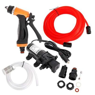 #ad #ad Car Wash Pump Portable High Pressure Car Washer Pump DC 12V 100W 145 PSI Self $48.28