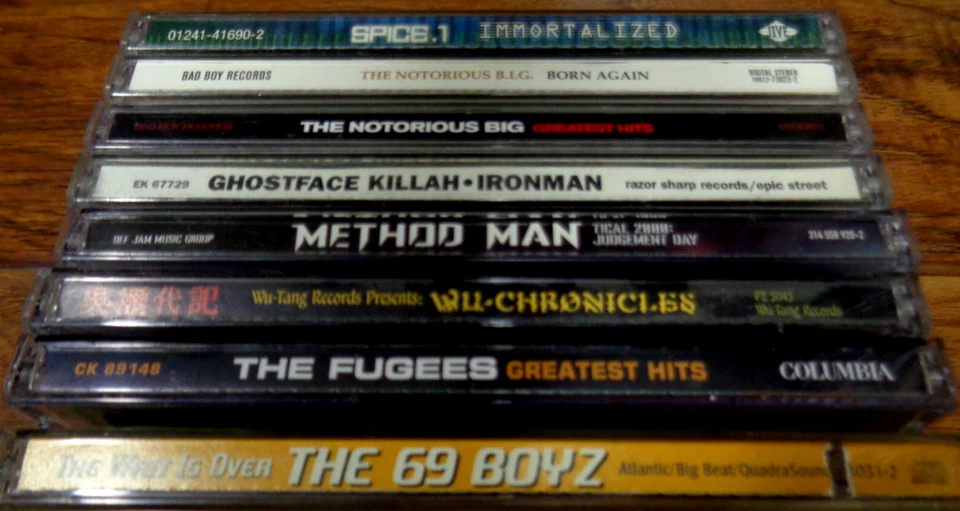 90S RAP HIP HOP CD LOT GHOSTFACE FUGEES NOTORIOUS B.I.G. WU TANG METHOD MAN - Image 2 of 4
