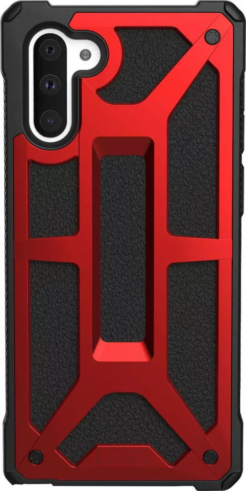NUEVA UAG Urban Armor Gear Monarch Series Funda para Samsung Galaxy Note10 Negra/Roja Foto 4 de 4