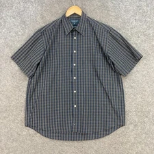 Fletcher Jones Country Club Mens Shirt Size M Medium Multicolour Collared 32818