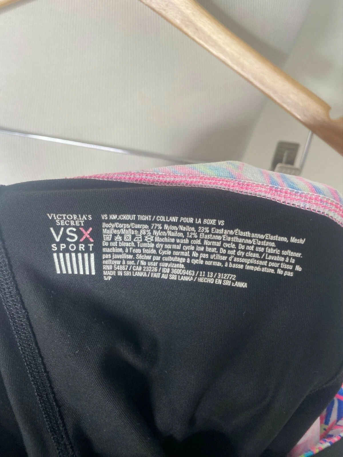 victoria-secret-vs athletic pink leggings