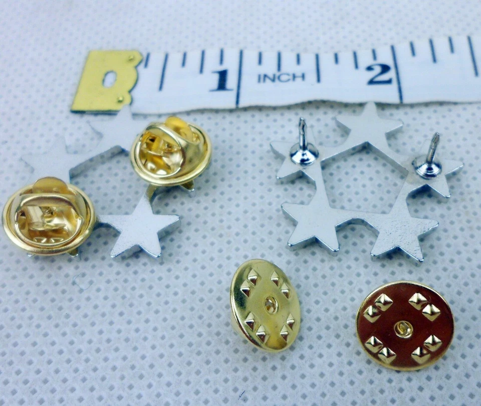  Prendedor de insignias de rango general de 5 estrellas de oficiales del ejército de los Estados Unidos Segunda Guerra Mundial - US063 Foto 4 de 4