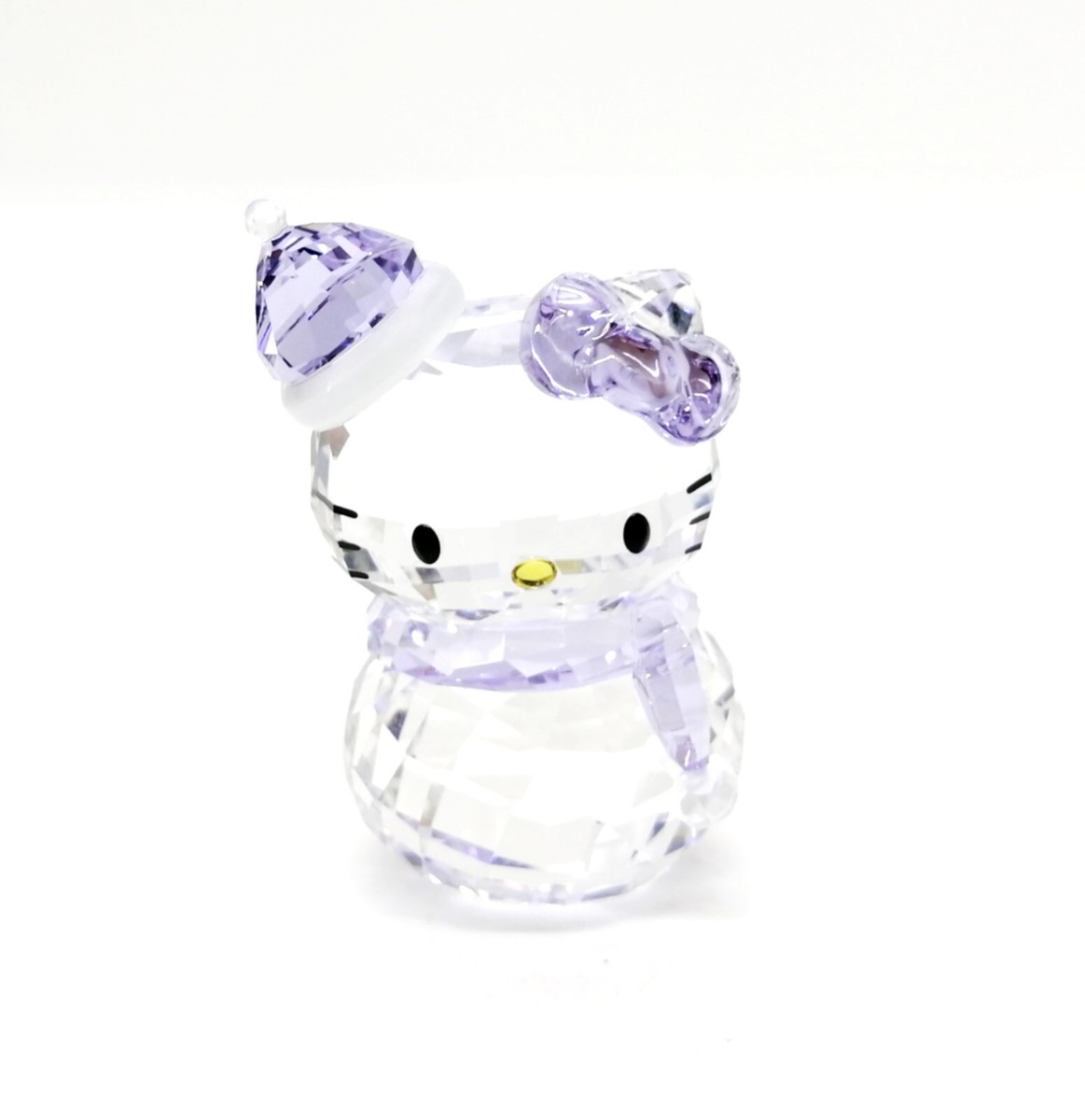 SWAROVSKI クリスタル ハローキティ スノーマン Swarovski Sanrio Hello Kitty Snowman Crystal Figurine 1142949 | eBay