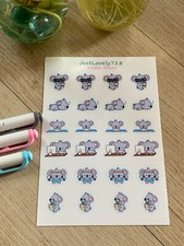 Koala Bear Sticker  Homemade Planner Stickers, Character Stickers, Decal