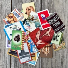 40 Vtg 1920s-60s Single Swap PLAYING CARD COLLECTION Includes Marilyn Monroe LOT