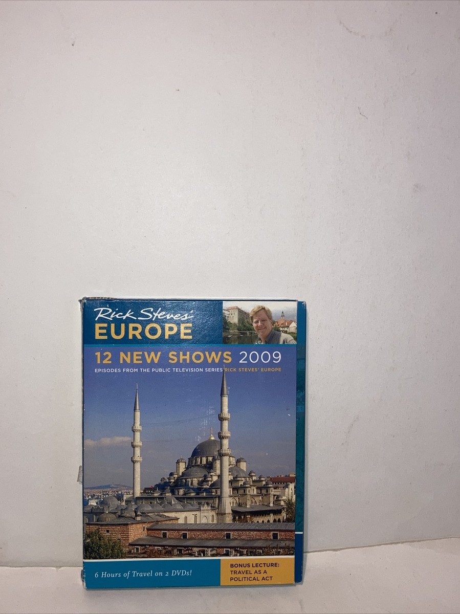 Rick Steves' EUROPE : 12 New Shows - 2009 - 2 DVD Set by Rick