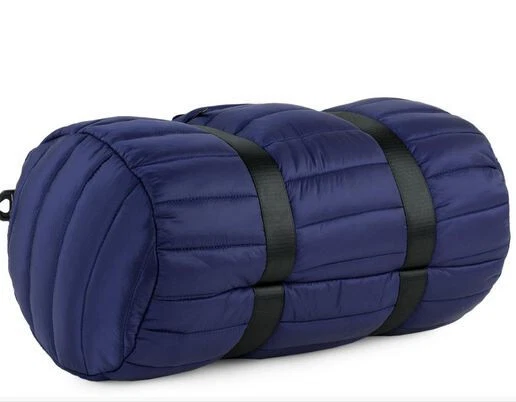 Skechers Bolsa de deporte azul  de nylon bolso de gimnasio colegio - Imagen 4 de 4