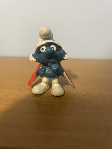 Vintage 1966 Schleich - Superhero Smurf