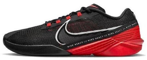 NIKE REACT METCON TURBO BLACK-WHITE-CHILE RED SZ 15 [DV3949-101