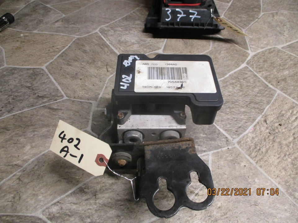 🥇 07 2007 Dodge Caliber ABS antibloqueo bomba de freno módulo actuador montaje AWD Foto 2 de 4
