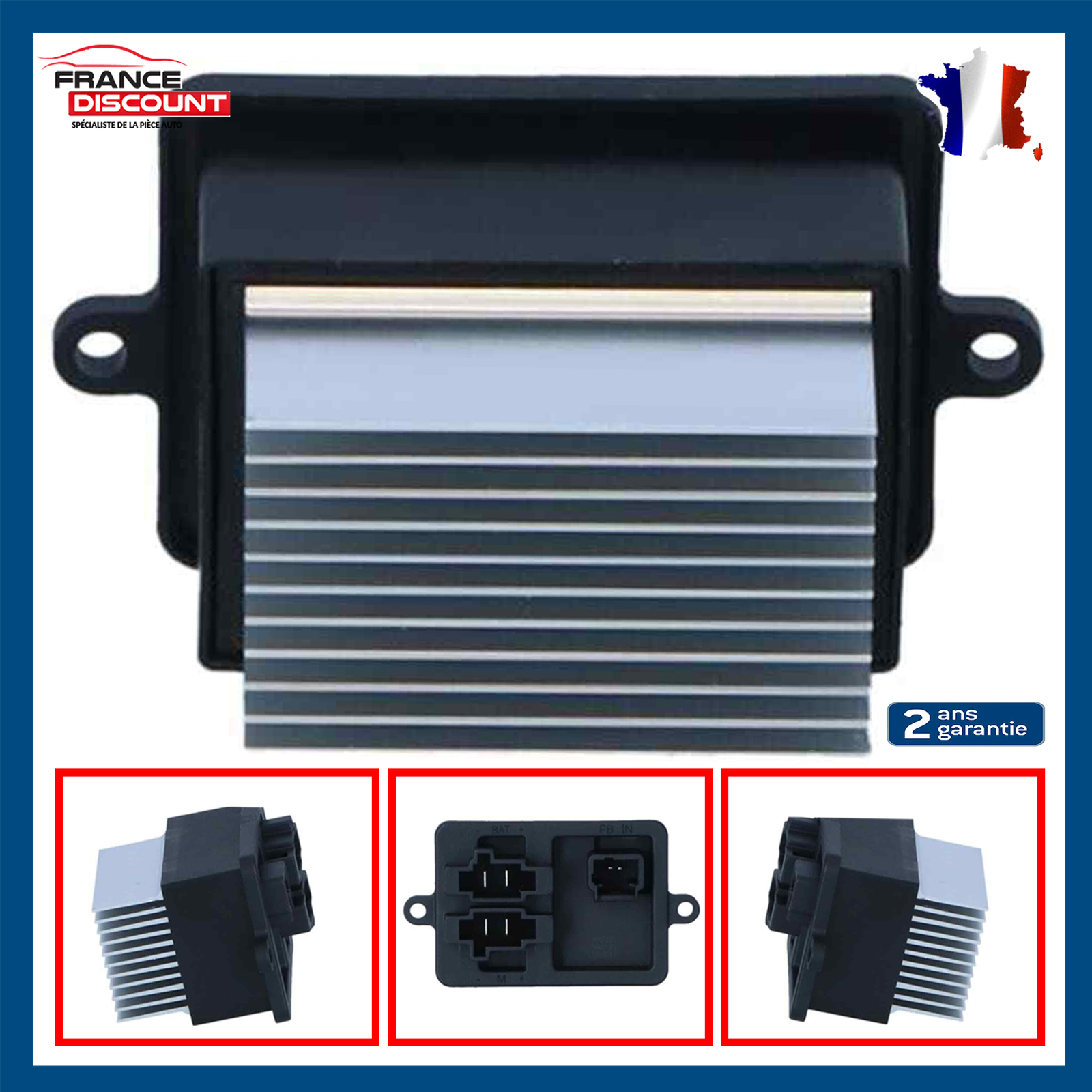 Résistance de chauffage pulseur clim pour Clio 4 2012-2020 OEM 271500017R