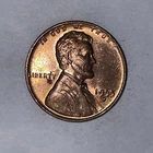 1955 D Lincoln Copper Shiny Wheat Cent Penny /Lot W108