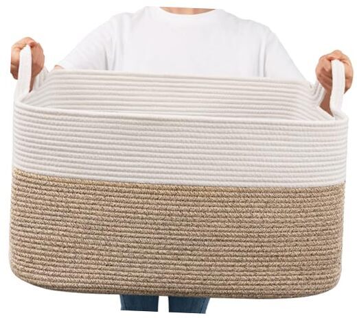 Large Blanket Basket, Large(21.6