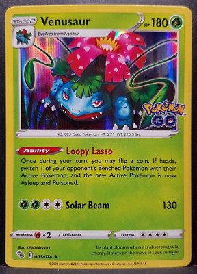 Choose Your Cards: Pokémon GO Holo Pokemon Card English Near Mint