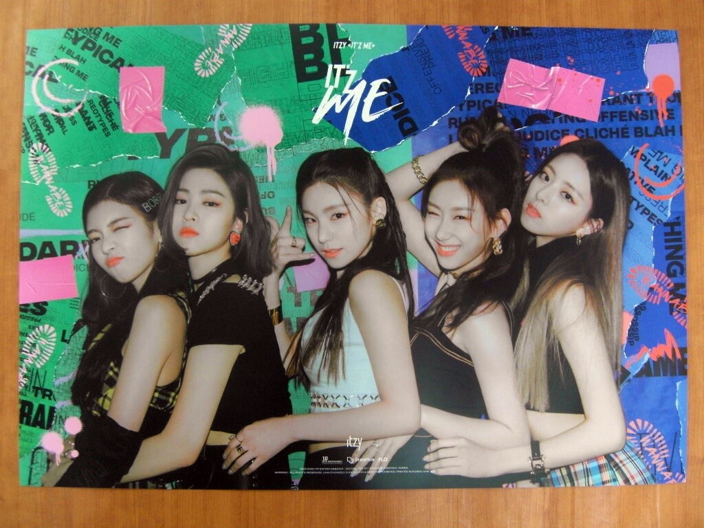 ITZY - It'z Me (WANNABE Ver) [OFFICIAL] POSTER *NEW* K-POP | eBay