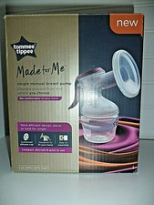 Tommee Tippee Made for Me Single Manual Breast Pump BPS Free