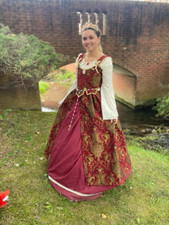 4 piece Renaissance gown