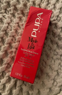 PUPA Milano, Made To Last, shade 040, foundation, SPF 10, New in box, not opened