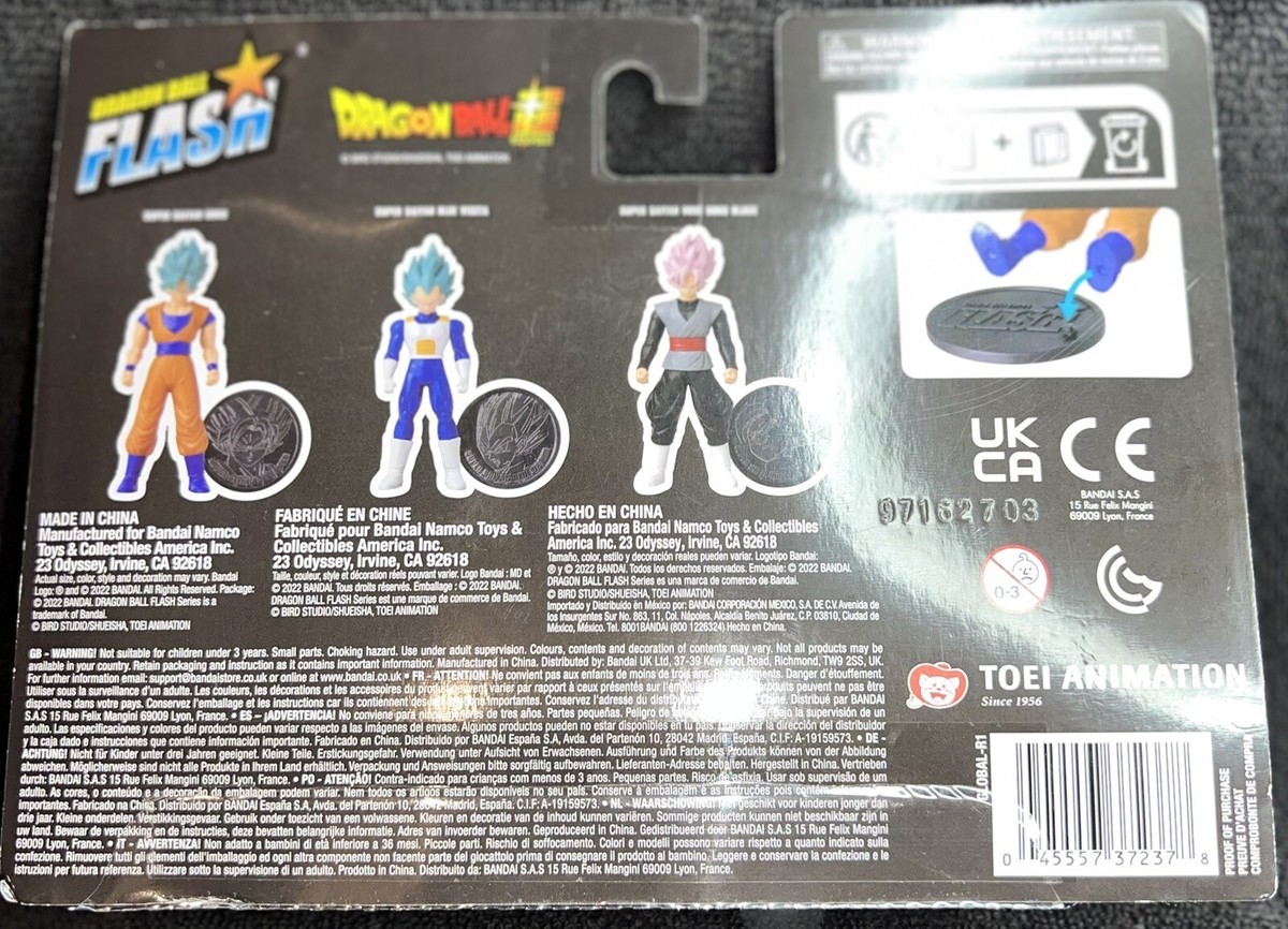 【Eru】 Dragon Ball Flash Super Saiyan Blue Goku, Vegita an Rose