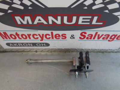 専用14 06 07 kawasaki ex500 ninja rear wheel axle & spacers perfect 14