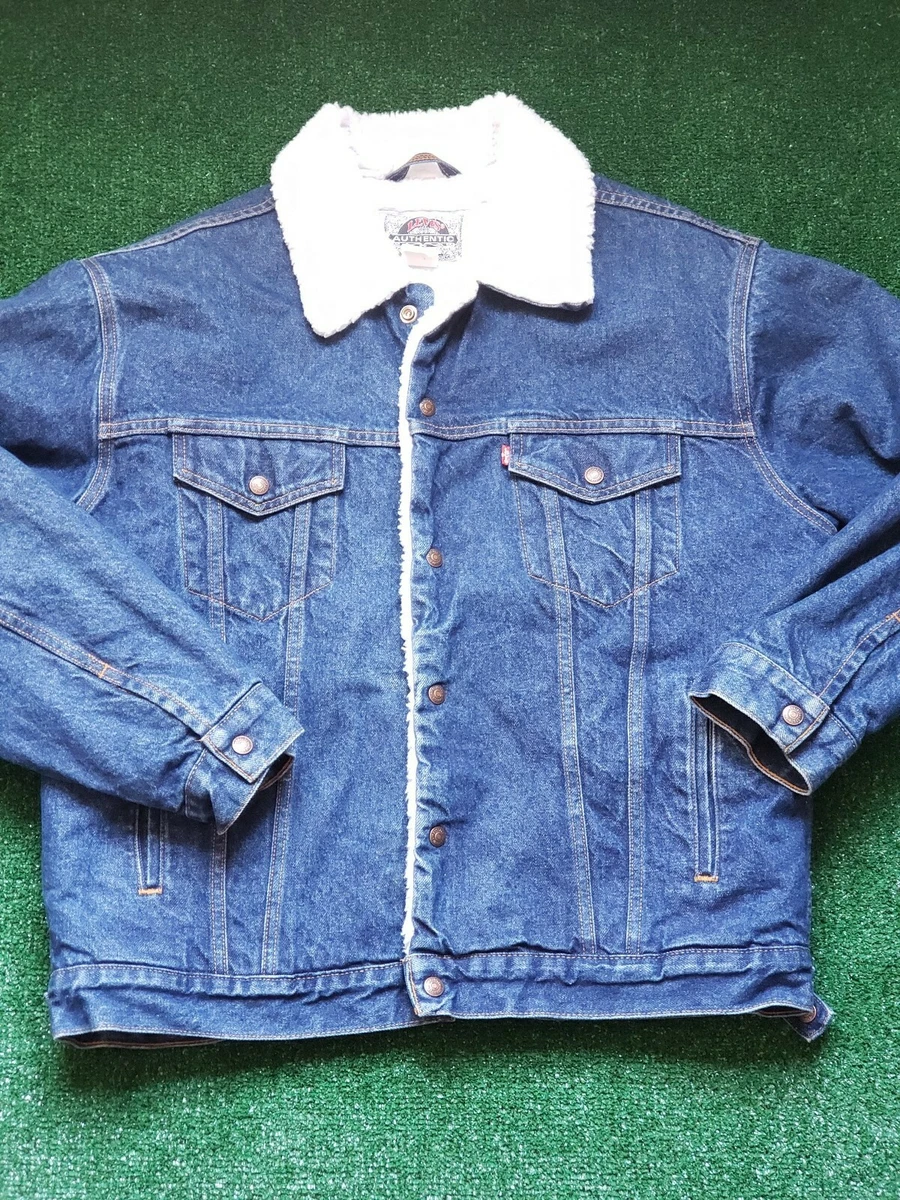 Jean jacket with sheepskin lining 2025