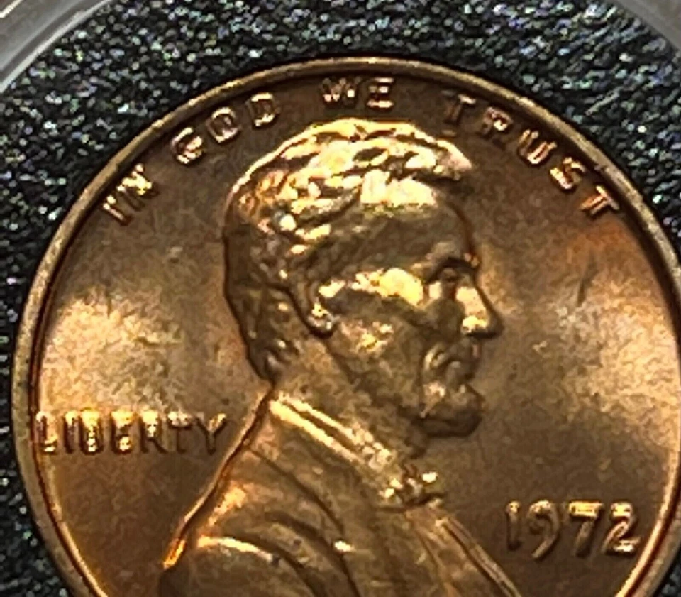 1972/72 D.D.O. LINCOLN CENT VERY STRONG DOUBLING OF RARE DIE VARIETIES - Image 2 of 4