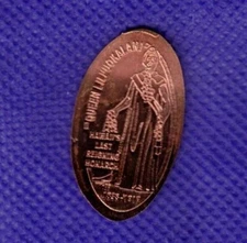 TOPS COFFEE SHOP Waikiki (Elvis - HAWAII 5-O) Elongated Pressed Copper Penny