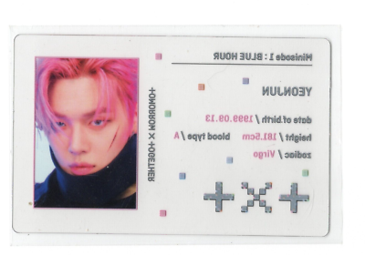 TXT Yeonjun Photocard | Minisode 1 : Blue Hour VR version Official