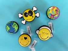 Crocs x SmileyWorld Collaboration Jibbitz Charms - Set of 5 - Limited Edition