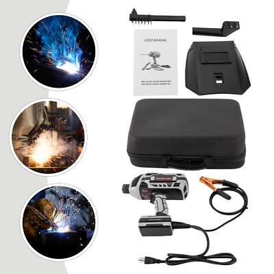110V Portable Welding Machine Handheld Portable ARC Laser Welder Gun Kit 4600W