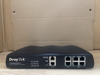 DrayTek Vigor2930Vn Dual-WAN Security Firewall ohne Netzteil & ohne Antennen