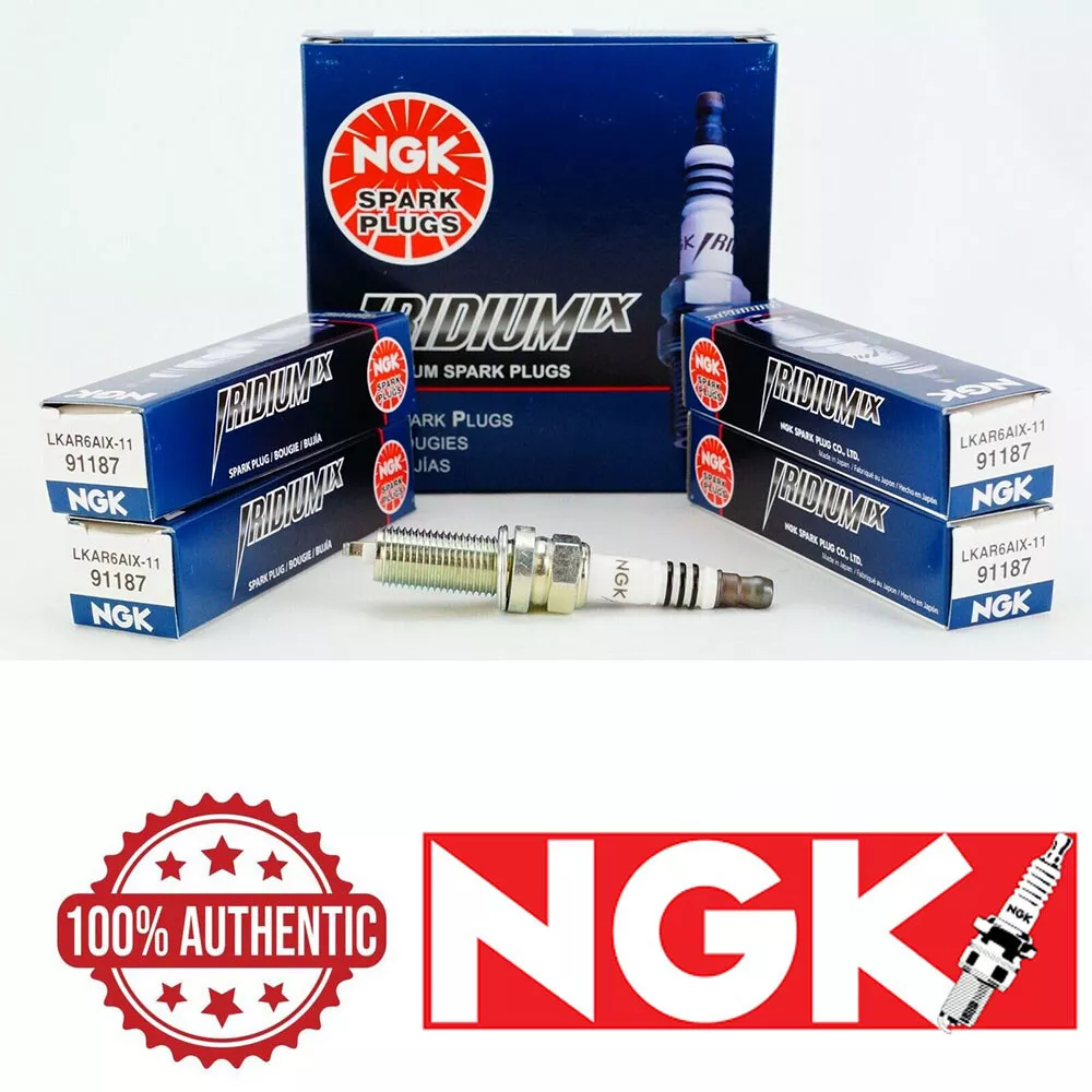 MSGM - knk NGK 91187 4pcs Spark Plugs LKAR6AIX-11 IRIDIUM IX Genuine Japan