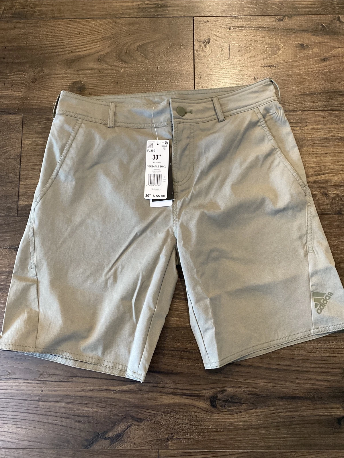 Adidas Men's Versatile Swim Shorts, Swimwear Legacy Green, Size 30"